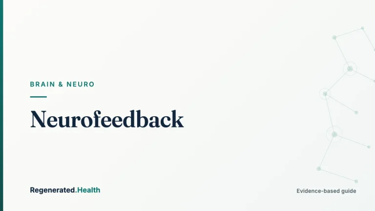 Neurofeedback: evidence-based brain and neuro guide from Regenerated.com