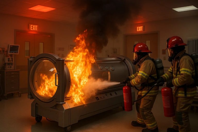 Hyperbaric Chamber Fire