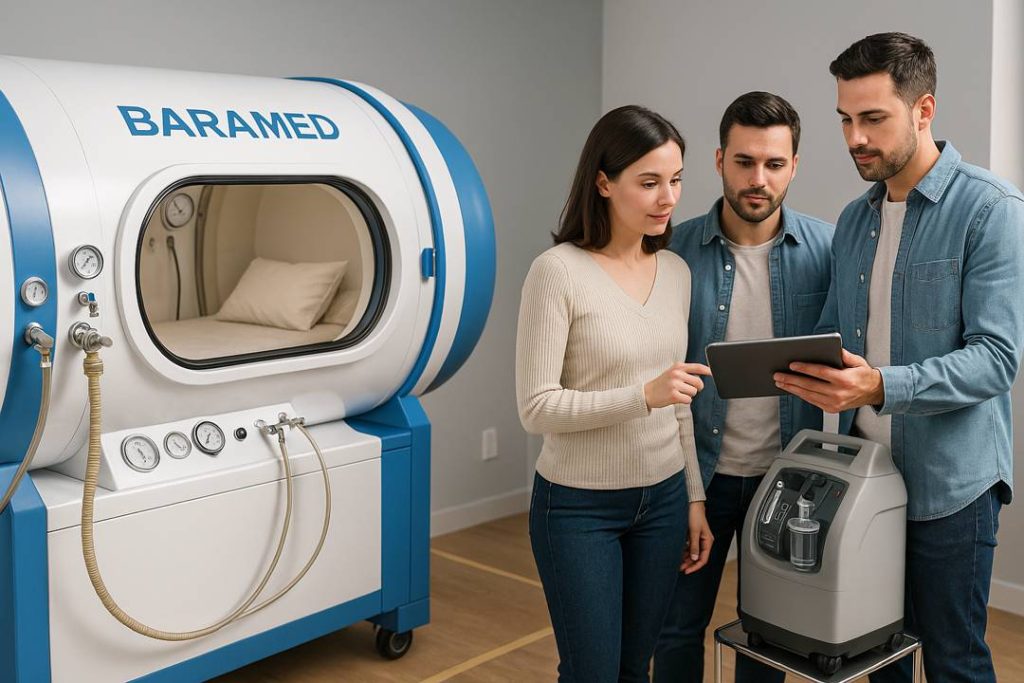 Baramed hyperbaric chamber being purchased