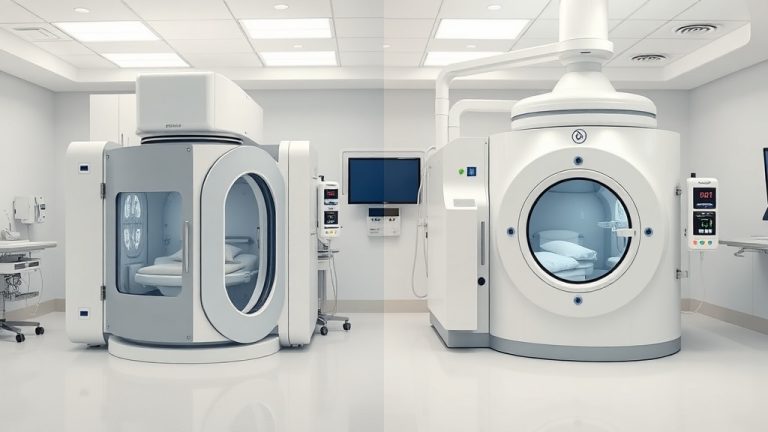 Efrati protocol vs Harch protocol comparison for hyperbaric oxygen therapy