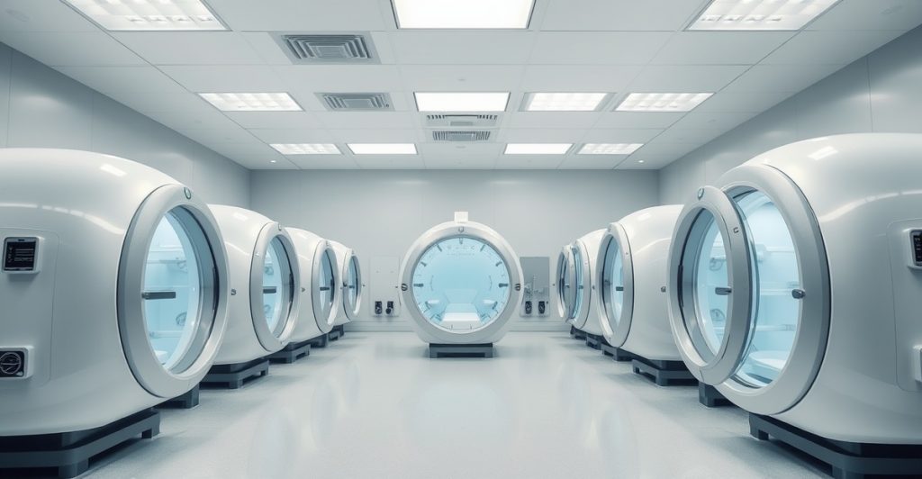 Hyperbaric oxygen therapy market size and industry growth data visualization