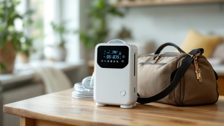 Portable oxygen therapy