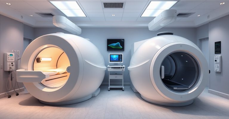 Soft chamber vs hard chamber oxygen delivery clinical data comparison